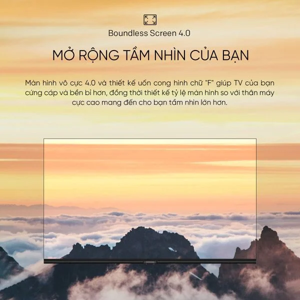 Google Tivi Coocaa 43Z72 Full HD 43 inch - Quốc Tế - Hàng chính hãng