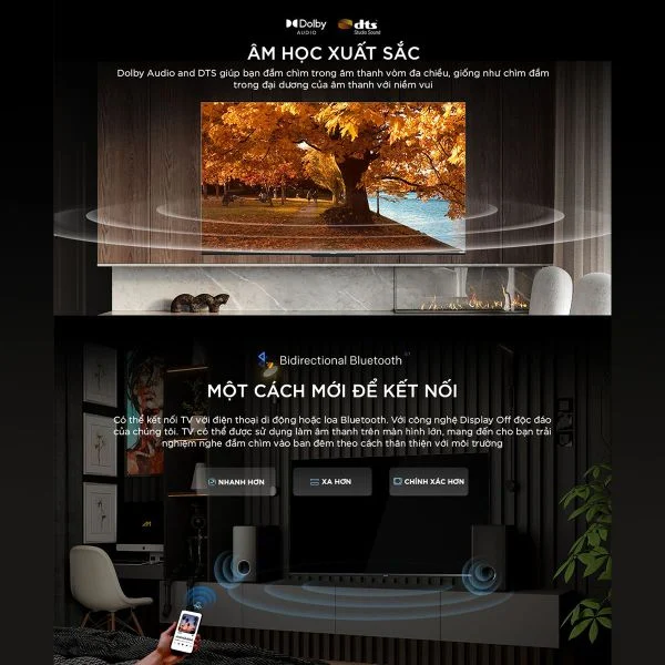 Google Tivi Coocaa 50Y72 4K 50 inch - Quốc Tế - Hàng Chính Hãng