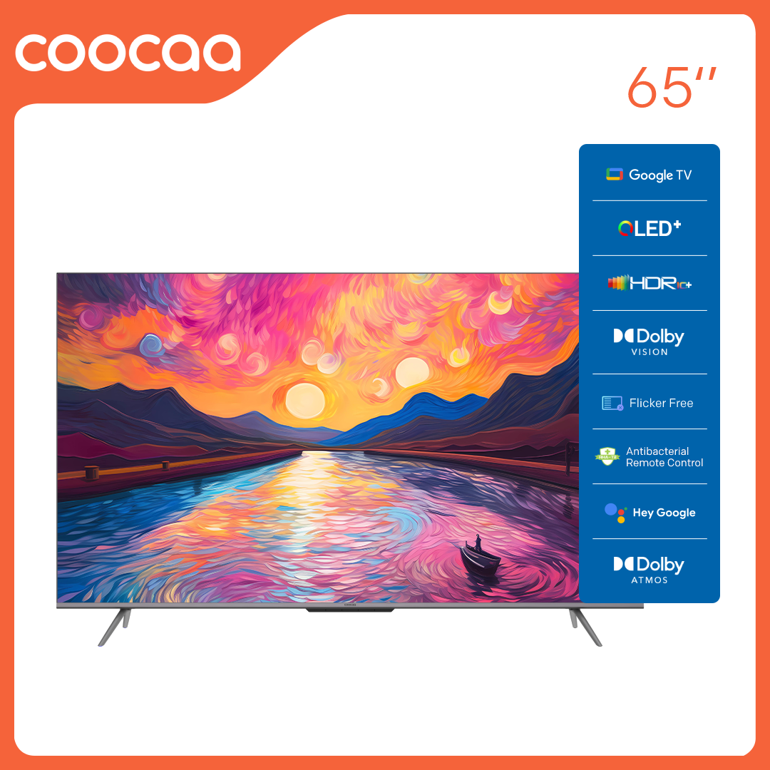 Google Tivi Coocaa 65Y72 Pro 4K QLED 65 inch - Quốc Tế - Hàng Chính Hãng Google Tivi Coocaa 65Y72 Pro 4K QLED 65 inch - Quốc Tế - Hàng Chính Hãng - Ảnh 2