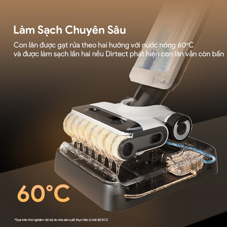 Máy hút bụi lau nhà không dây - Roborock Flexi Pro - Chính hãng