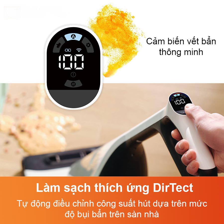 Máy hút bụi lau nhà không dây - Roborock Flexi Pro - Chính hãng