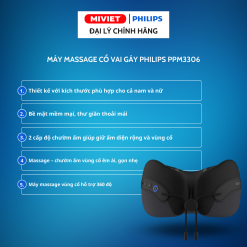 Đặc điểm máy massage cổ vai gáy PHILIPS PPM3306