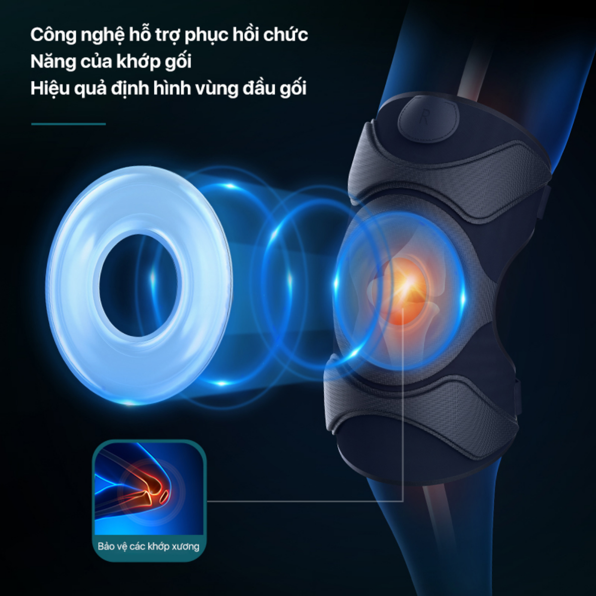 Máy massageđầu gối PHILIPS PPM5521 phục hồi chức năng