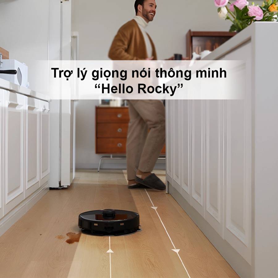 Robot lau nhà hút bụi Roborock S8 MaxV Ultra - Bản quốc tế - Chính hãng (Trắng/ Đen)