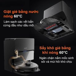 Robot lau nhà hút bụi Roborock S8 MaxV Ultra - Bản quốc tế - Chính hãng (Trắng/ Đen)