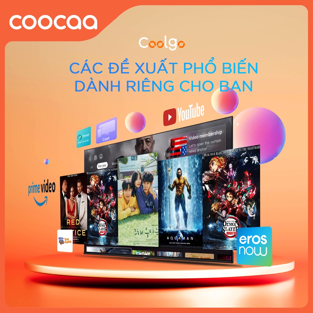 Smart Tivi Coocaa 43S3U Full HD 43 inch - Quốc Tế - Hàng Chính Hãng Smart Tivi Coocaa 43S3U Full HD 43 inch - Quốc Tế - Hàng Chính Hãng - Ảnh 5