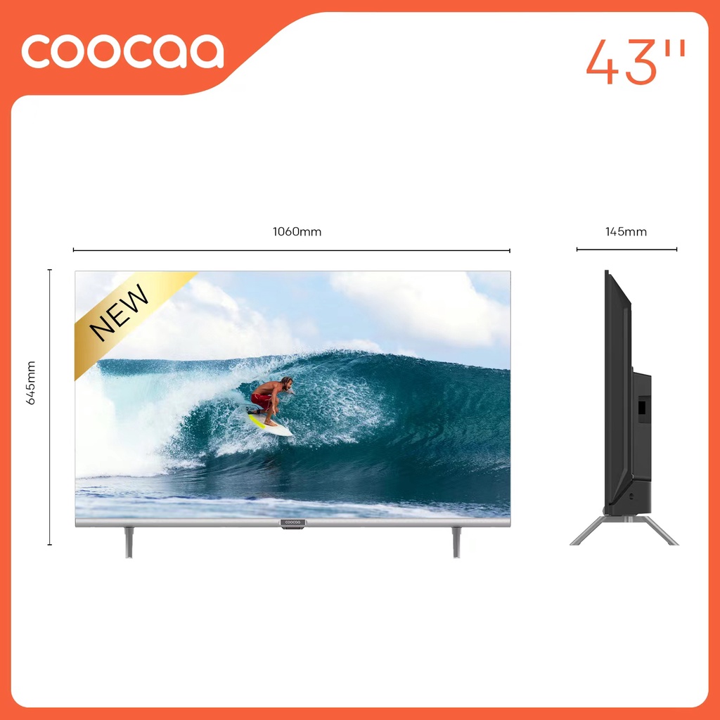 Smart Tivi Coocaa 43S3U Full HD 43 inch - Quốc Tế - Hàng Chính Hãng Smart Tivi Coocaa 43S3U Full HD 43 inch - Quốc Tế - Hàng Chính Hãng