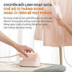 Bàn ủi hơi nước cầm tay Gaabor GS1300M-PK01A chuyển đổi linh hoạt