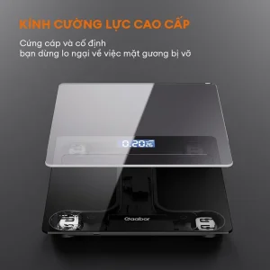 Cân điện tử Gaabor GWS-M01A kính cường lực