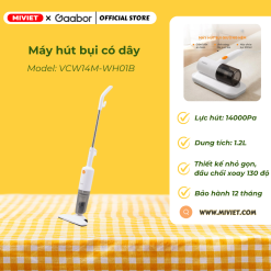 Máy hút bụi có dây Gaabor VCW14M-WH01B chính hãng