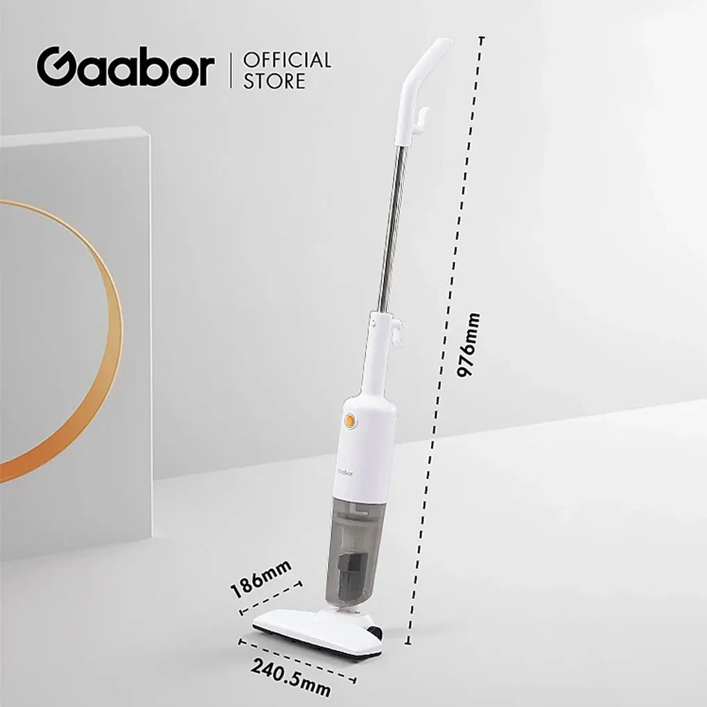 Máy hút bụi có dây Gaabor VCW14M-WH01B lực hút 14000Pa Kích thước máy hút bụi có dây Gaabor VCW14M-WH01B