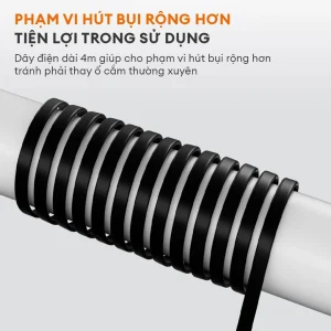 Dây nối dài máy hút bụi có dây Gaabor VCW16M-BK01A