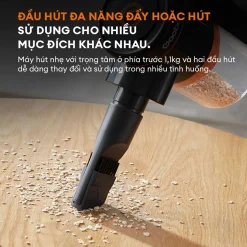 Máy hút bụi có dây Gaabor VCW16M-BK01A đầu hút đa năng