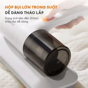 Máy hút bụi diệt khuẩn UV Gaabor VCD10M-WH02 hộp bụi lớn
