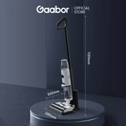 Kích thước máy hút bụi lau nhà Gaabor VCF8T-WH01A