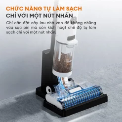 Máy hút bụi lau nhà Gaabor VCF8T-WH01A chức năng tự làm sạch