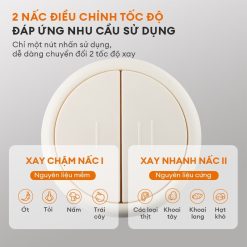Máy xay thịt đa năng GAABOR MG20M-WH01A 2 nấc điều chỉnh tốc độ
