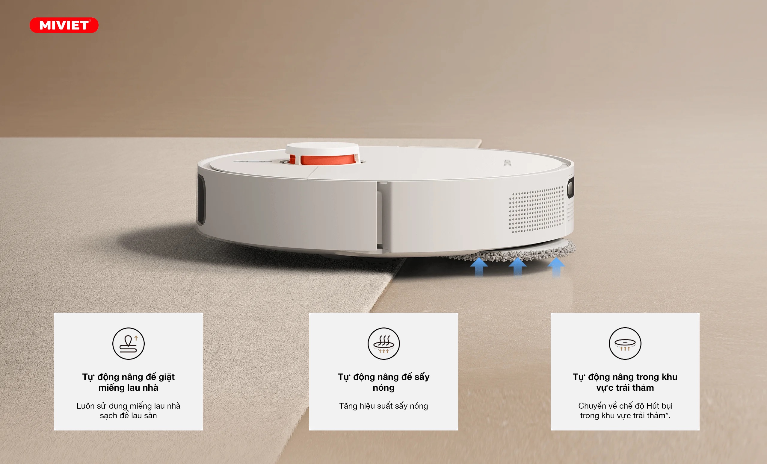 Robot hút bụi Xiaomi Vacuum X20 Plus (X20+) - Bản quốc tế - Chính hãng