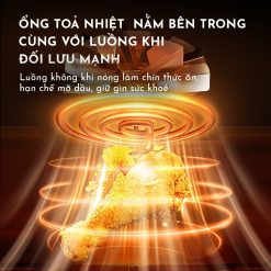 Nồi chiên không dầu Gaabor GA-M4A01 dung tích 4.5L nồi chiên không dầu Gaabor GA-M4A01 công suất 1200W