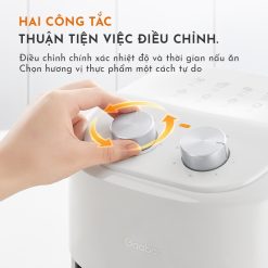 Nồi chiên không dầu Gaabor GA-M4A01 dung tích 4.5L nồi chiên không dầu Gaabor GA-M4A01 hai công tắc thuận tiện