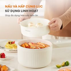 Nồi điện đa năng Gaabor GR-N20A nấu hấp cùng lúc