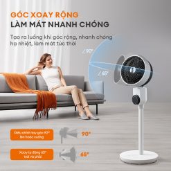 Quạt tuần hoàn không khí Gaabor GFD-N240A góc xoay rộng