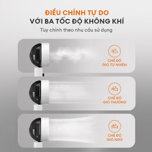 Quạt tuần hoàn không khí Gaabor GFD-N240A điều chỉnh tự do