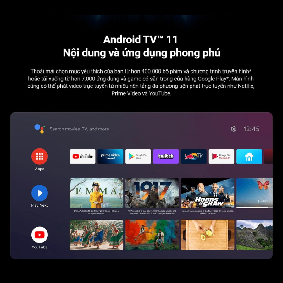 Tivi Xiaomi Smart Display Max 86 inch - Bản Quốc Tế - Chính Hãng Kho nội dung Xiaomi Smart Display Max 86 inch