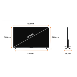 Smart Tivi Xiaomi EA Pro 55 inch 4K – Bản nội địa - Chính hãng