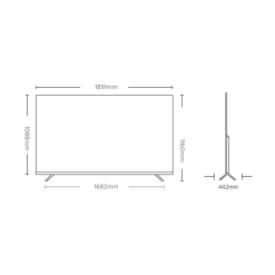 Smart Tivi Xiaomi Redmi X85 85 inch 4K – Bản nội địa - Chính hãng