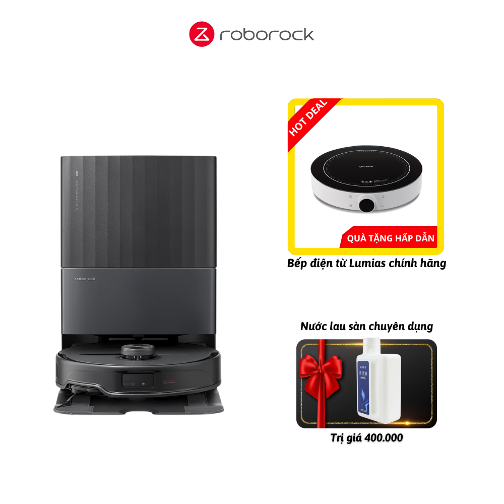 Robot hút bụi lau nhà Roborock Q Revo Master - Bản quốc tế - Chính hãng Robot hút bụi lau nhà Roborock Q Revo Master – Bản quốc tế – Chính hãng
