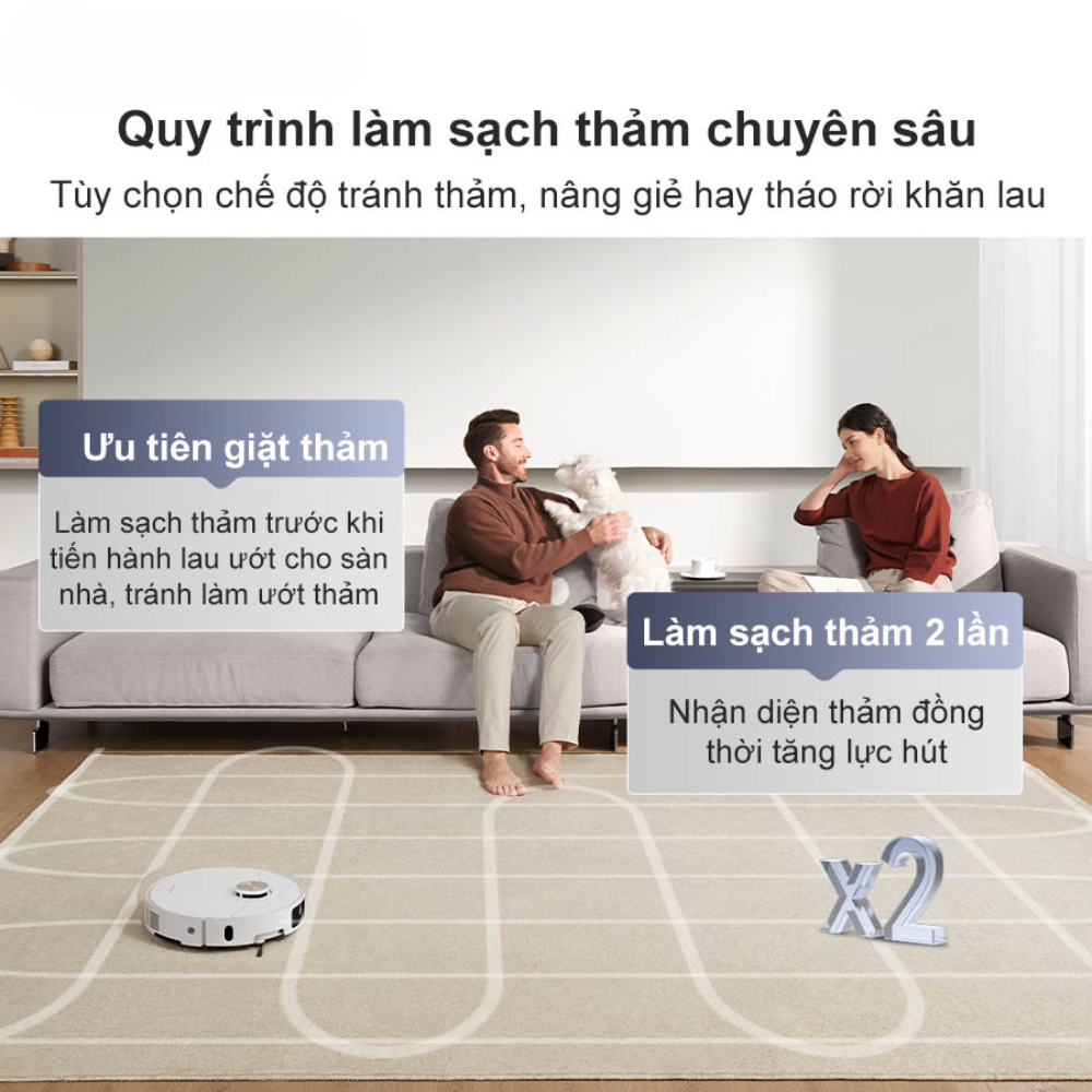 Quy trình làm sạch thảm tối ưu