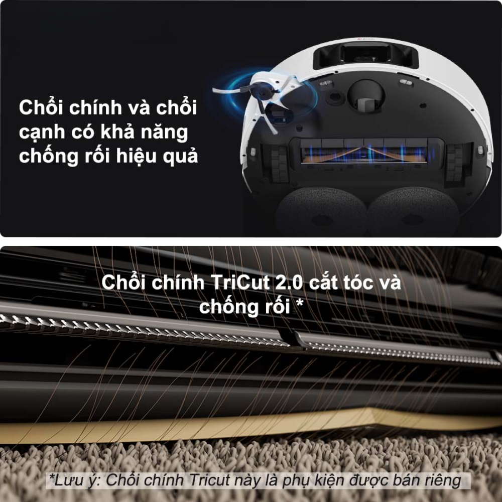 Thiết kế chổi chống rối hiệu quả