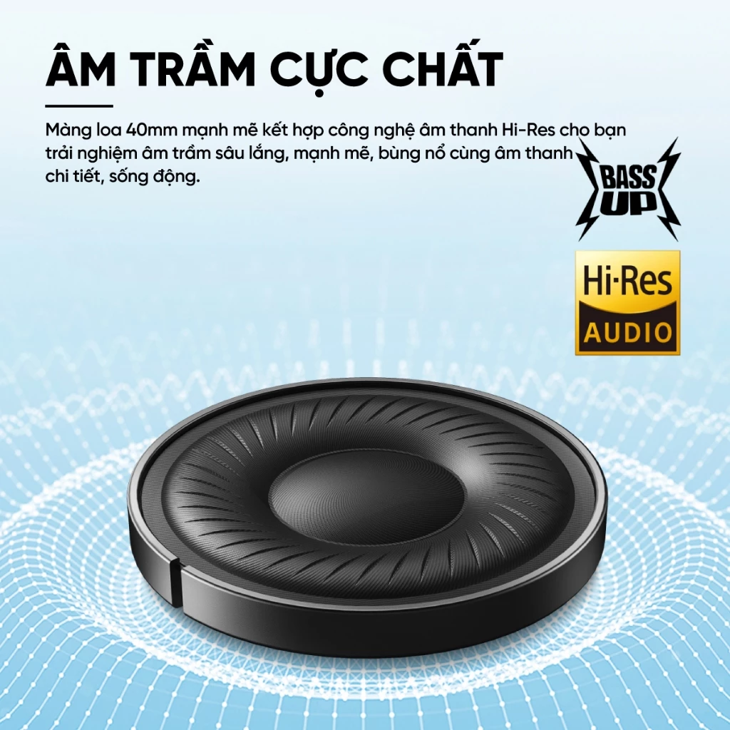 Tai nghe không dây chụp tai Anker Soundcore Q20i - Chính Hãng Tai nghe không dây chụp tai Anker Soundcore Q20i - Chính Hãng