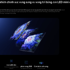 Tivi Xiaomi S Mini LED 55 inch 2025 - Bản Quốc Tế - Chính hãng