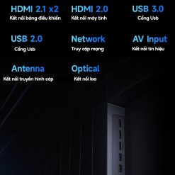 Tivi Xiaomi S Mini LED 75 inch 2025 - Bản Quốc Tế - Chính hãng