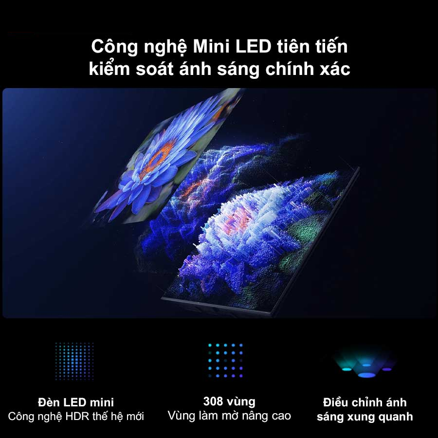 Công nghệ Mini LED tái tạo hình ảnh sống động