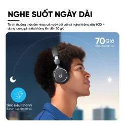 Tai nghe không dây chụp tai Anker Soundcore H30i - Chính Hãng
