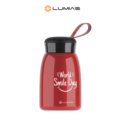 Bình giữ nhiệt 360ml Lumias LVB-2487/LVR-2487m – Đen/Đỏ – Chính hãng