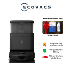 Robot hút bụi lau nhà Ecovacs Deebot N30 Pro Omni – Trắng/Đen – Bản quốc tế – Chính hãng