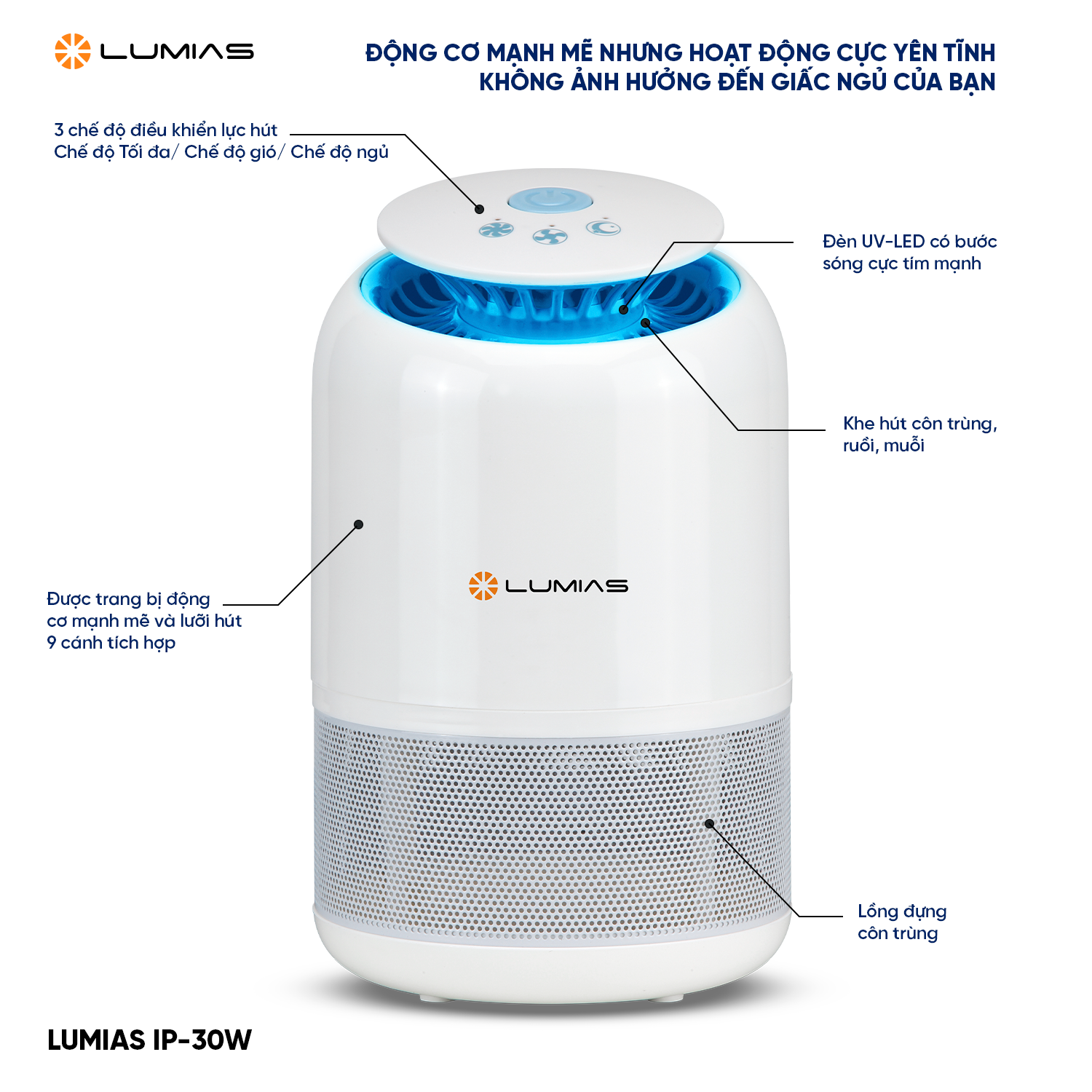 Động cơ mạnh mẽ, hoạt động yên tĩnh