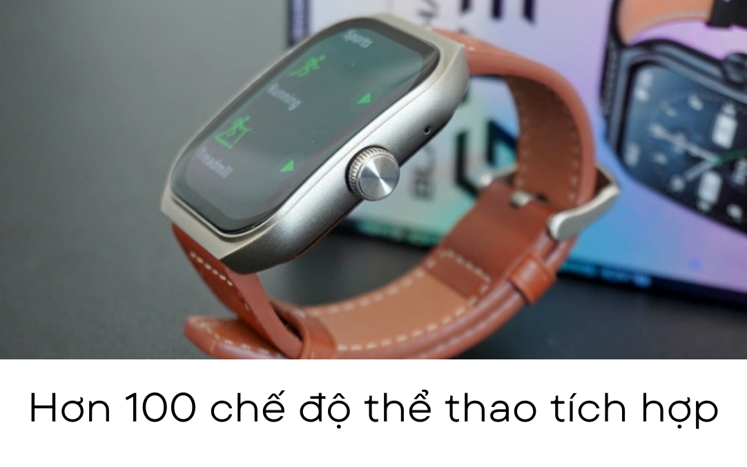 Hơn 100 chế độ thể thao tích hợp