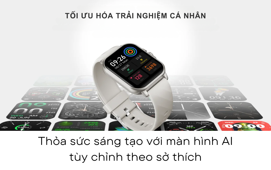 Thiết kế hiện đại, màn hình đa dạng
