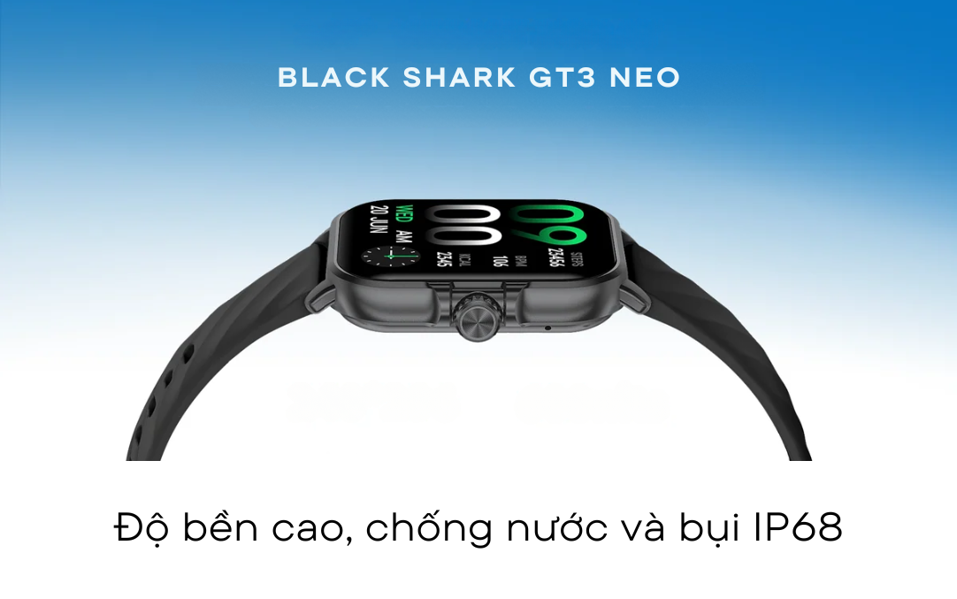 Độ bền cao, chống nước và bụi IP68