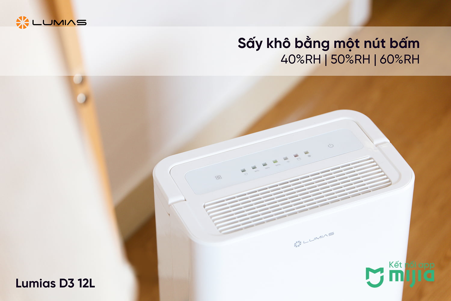 Sấy khô bằng một nút bấm