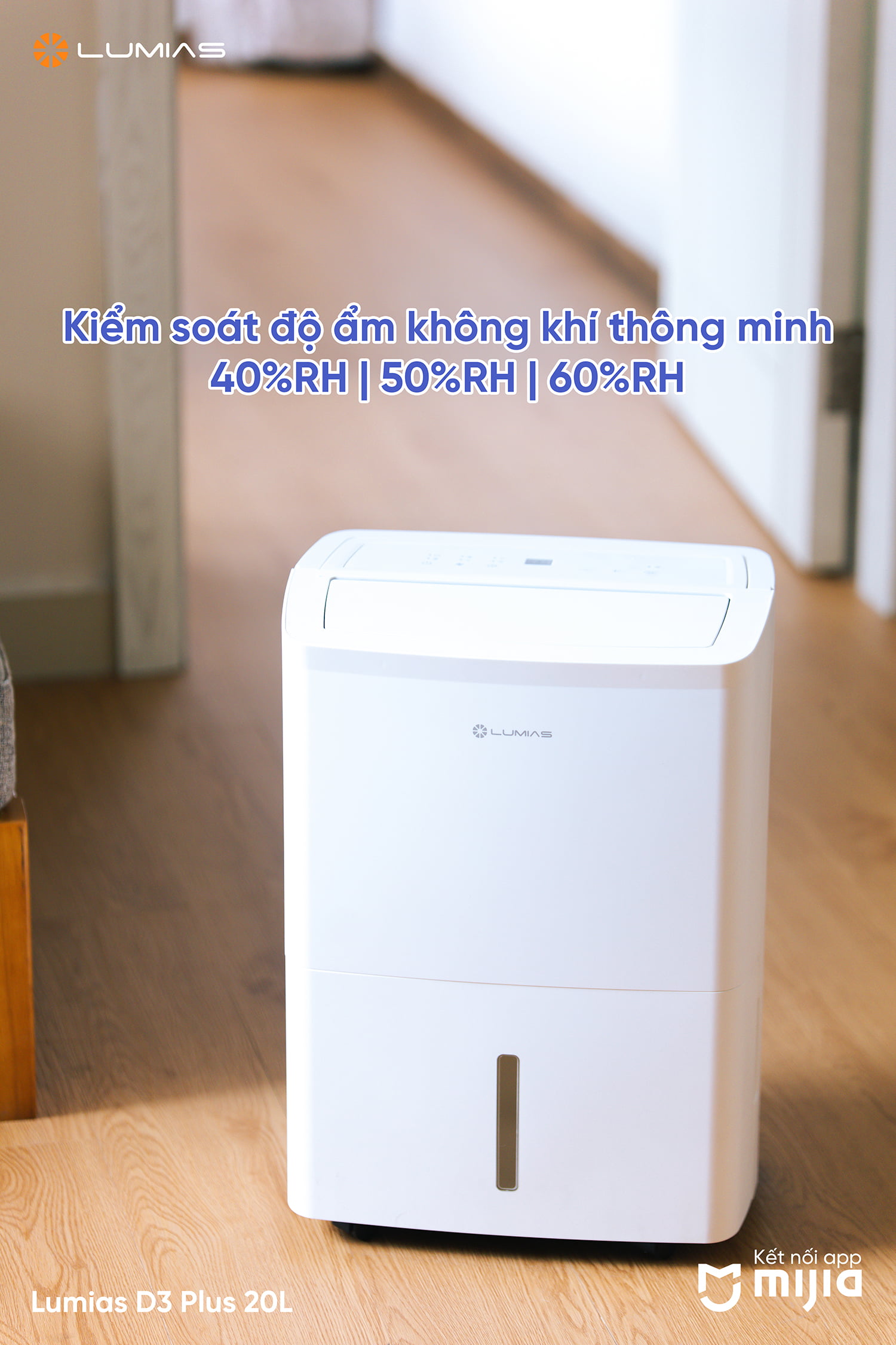 Kiểm soát độ ẩm không khí thông minh