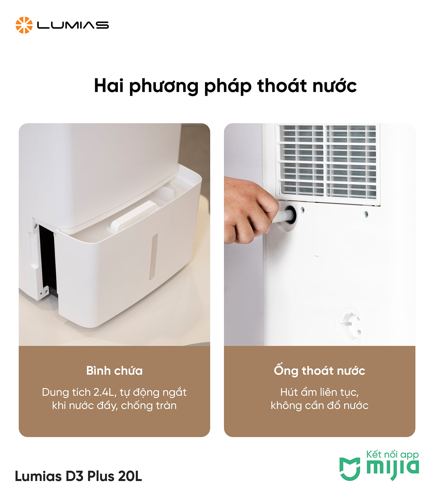 Hai phương pháp thoát nước