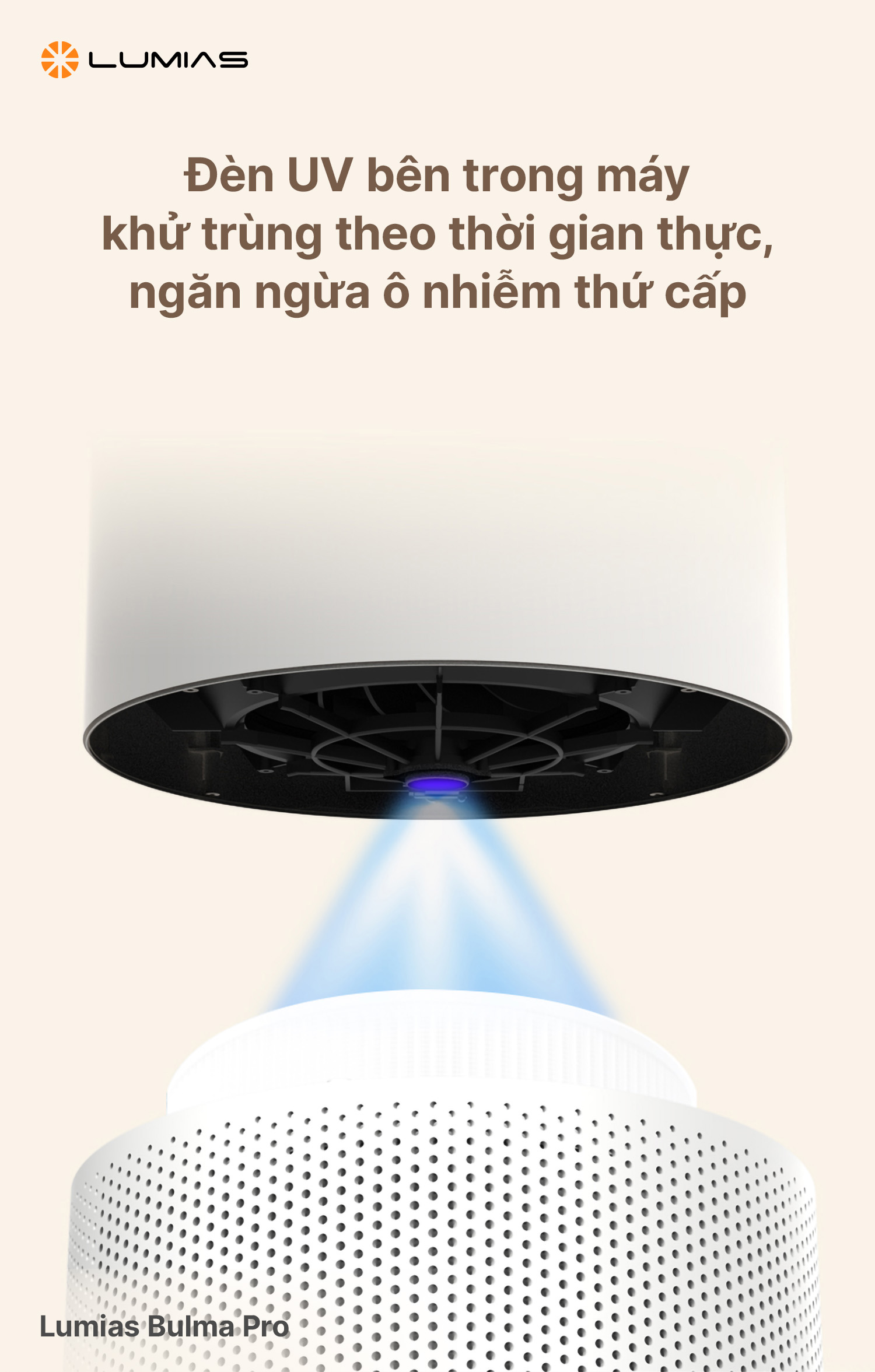 Đèn UV khử trùng theo thời gian thực