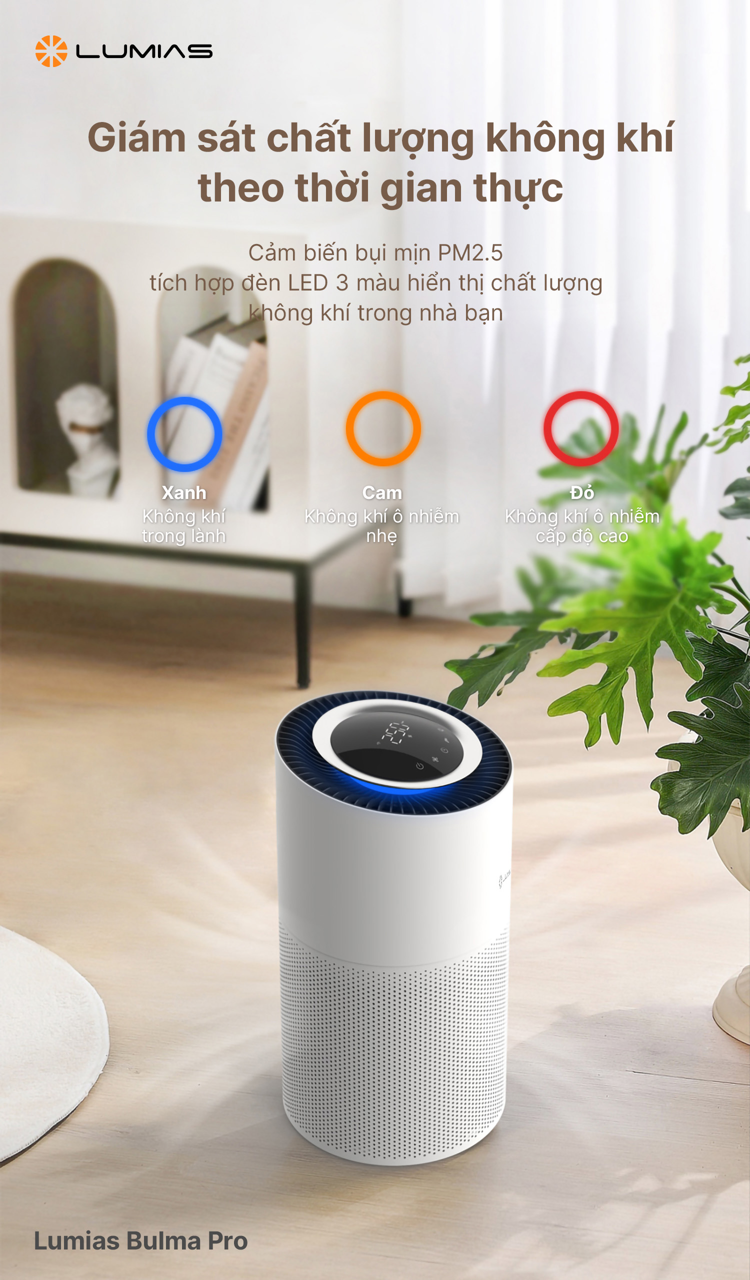 Giám sát chất lượng không khí theo thời gian thực