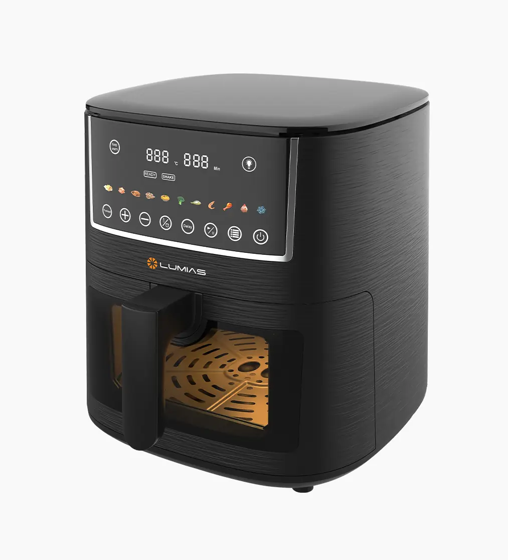 Nồi chiên không dầu LUMIAS MF721650 - Đen - Chính hãng Nồi chiên không dầu LUMIAS MF721650 - Đen - Chính hãng - Ảnh 2